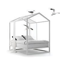 Canopy bed CASETTAplayhousedoublecontemporary