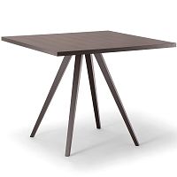 Contemporary table MILANO 083 H75solid woodsolid wood basesquare
