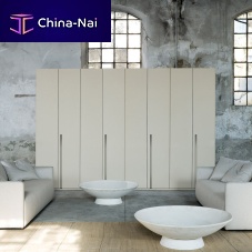 Contemporary wardrobe ROYlacquered woodwith swing doorscommercial