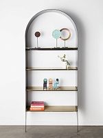 Wall-mounted shelf THINcontemporarysteelstainless steel