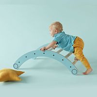 Arched Pikler triangle ARCHindoorwooden