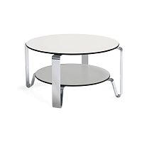 Contemporary coffee table COSMOoakMDFsteel