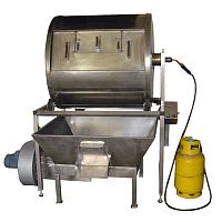Nut roaster for seedbatch