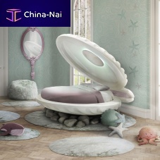 Single bed LITTLE MERMAID original designchild'swith built-in light