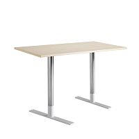 Contemporary table UNITmetalbeechlaminate