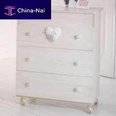 Contemporary chest of drawers ELEGANCEwoodenchild'son casters