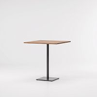 Contemporary high bar table NETteakaluminummarble
