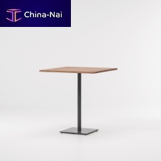Contemporary high bar table NETteakaluminummarble