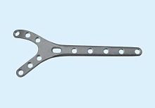 Humerus compression plate Y-shapeddistallockingmetallic