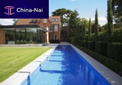 Lap swimming pool BESPOKEoutdoorin-groundconcrete
