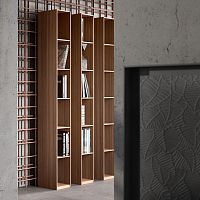 Wall-mounted bookcase ARDAcontemporarylacquered wood