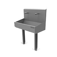 Sink for the food industry WR F serieshand washingstainless steel