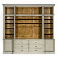 Free-standing bookcase MARTELtraditionaloakmahogany