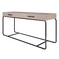 Contemporary sideboard table 7887-T72fabricmetal baserectangular