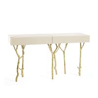 Contemporary sideboard table FIG TREEwood veneerrectangularhome