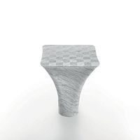 Contemporary chess table MATEhomeby Ross Lovegrove