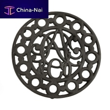 Cast iron trivet round