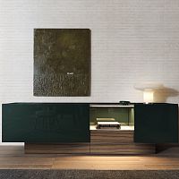 Contemporary sideboard ARCHWAYwoodenmetalmarble
