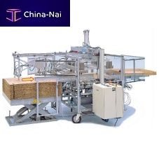 Automatic tray forming and stapling machine B03
