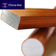 Aluminum alloy rod platecopper-clad