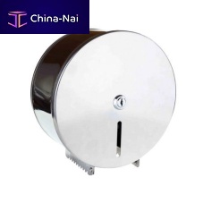 Wall-mounted toilet paper dispenser DRL00034steelpolished