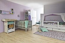 Purple children's bedroom furniture set DEBE.DELUXE : KID'S ROOM 02baby