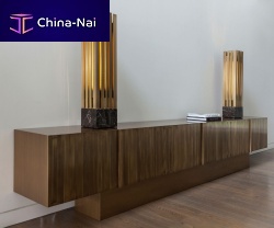 Traditional sideboard EUROTASwoodencustombrown