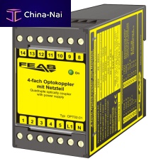 DIN rail optocoupler Opto1-03short circuit-proofwith integrated power supply