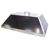 Ceiling-mounted extractor hood AC14for commercial kitchenductedconnected
