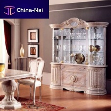 Classic china cabinet BETTY ONYXwoodenglass