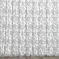 Curtain fabric VIA VENETO floral patternpolyesterviscose