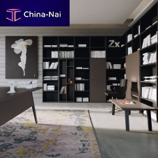 Free-standing bookcase PROFCASEmodularcontemporarywooden