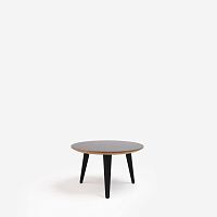 Contemporary coffee table BOBlaminateporcelainoak base