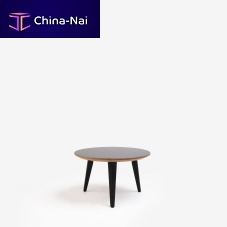 Contemporary coffee table BOBlaminateporcelainoak base