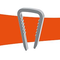 Metatarsophalangeal joint bone staple DynafitSystem®non-absorbable