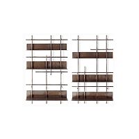 Wall-mounted bookcase NAVIGLIcontemporarymetal