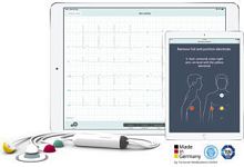Resting electrocardiograph Aviation12-channeltablet-based