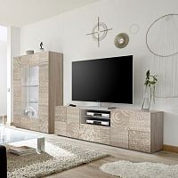 Contemporary TV cabinet MIROoak