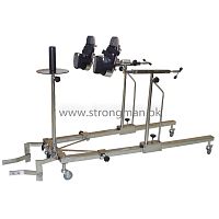 Hip surgery orthopedic extension device