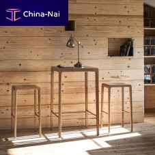 Contemporary high bar table SURF : 2003 TA H110oakbeechplywood