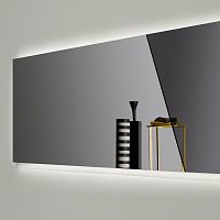 Wall-mounted bathroom mirror APICEcontemporaryrectangularbronze