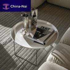 Contemporary nesting tables Fat-Fatsheet steelpainted steelsteel base