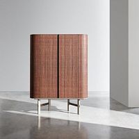 Contemporary china cabinet Daenlacquered MDFplywood