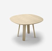 Contemporary table TRIKUoakoak baseround